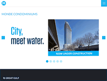 Tablet Screenshot of mondecondominiums.com